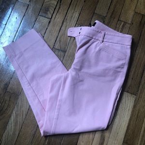White House Black Market pink pants size 6